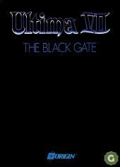 Обложка игры Ultima VII: The Black Gate
