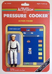 Pressure cooker action figure