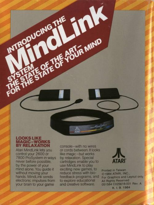 Atari Mindlink controller