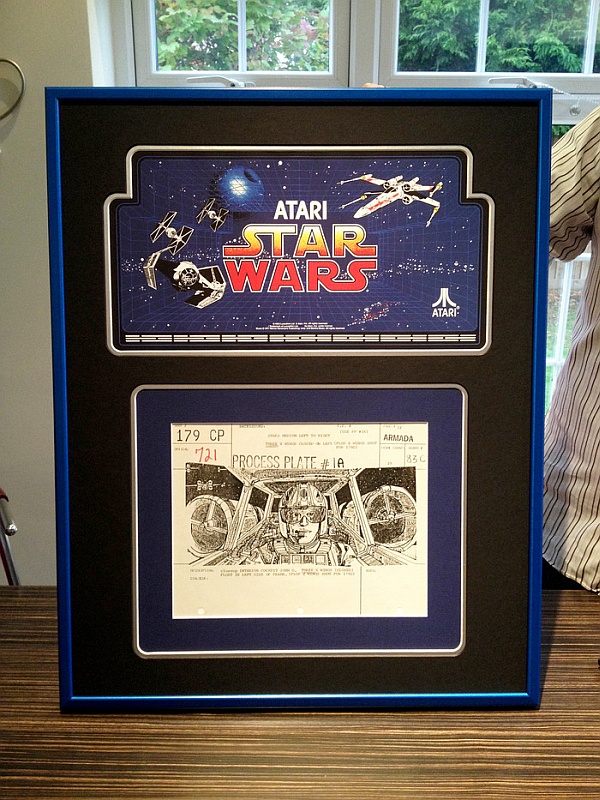 Профессионально изготовленный постер в рамке «Звёздные войны»